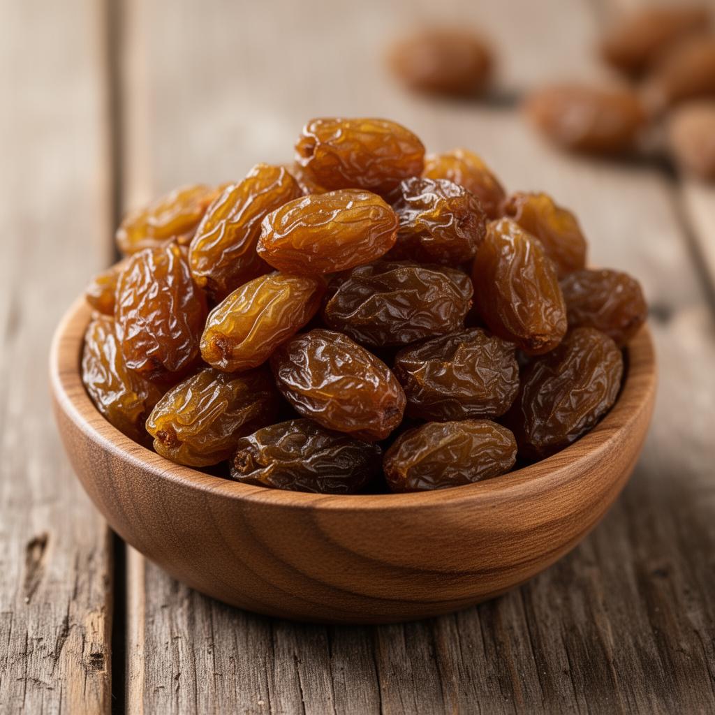 Malayar Raisins — Brownish-golden Malayar raisins — rich, chewy sweetness. | Higinz premium dry fruits from Prayagraj