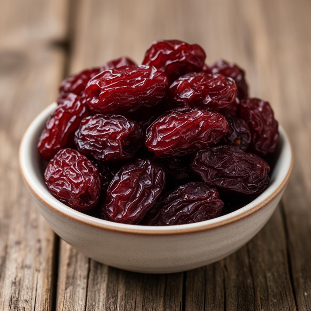 Red Raisins — Premium red raisins — sweet with a hint of tartness. | Higinz premium dry fruits from Prayagraj